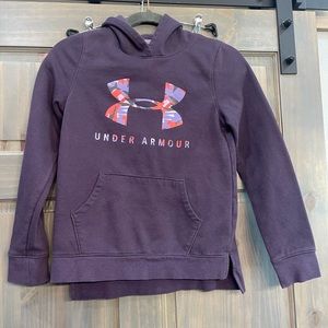 Girls Large Under Armour hoodie